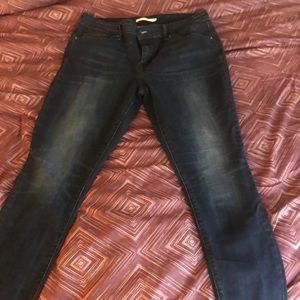 Levi's Darkwash Skinny Jeans